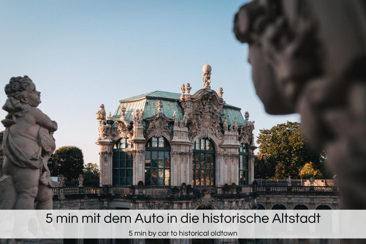 "Gruene Oase" - Naehe Altstadt - Garage - Ruhig - Nespresso Drážďany Exteriér fotografie